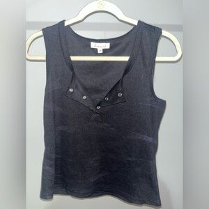 Black Sleeveless Top